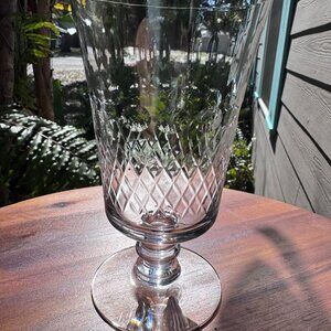 Vintage Fostoria "Brighton" Cut Crystal Iced Tea Glass, 5.75" Tall, Discontinued